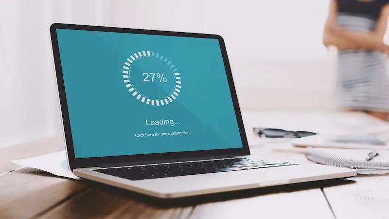 کند شدن سرعت بارگذاری در سیستمهای آلوده