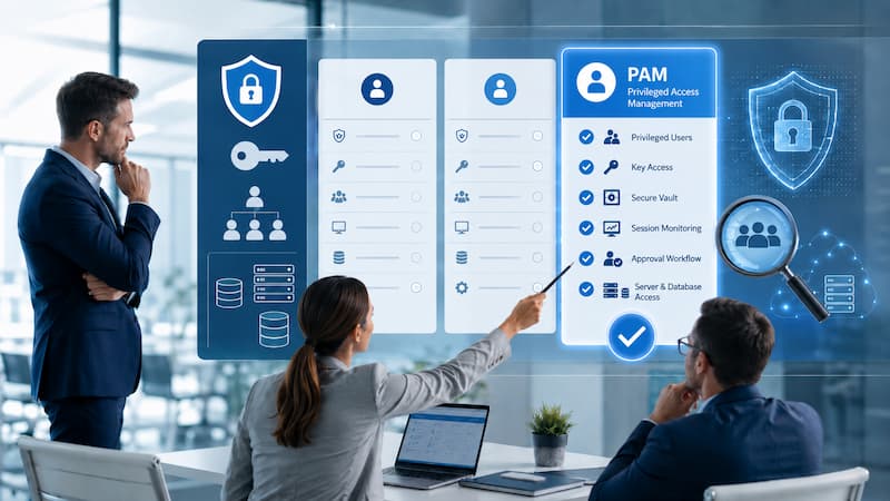انتخاب راهکار PAM